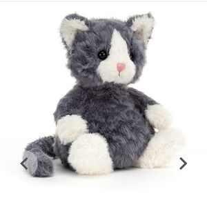 Jellycat Dolly Gray Mitten Kitten